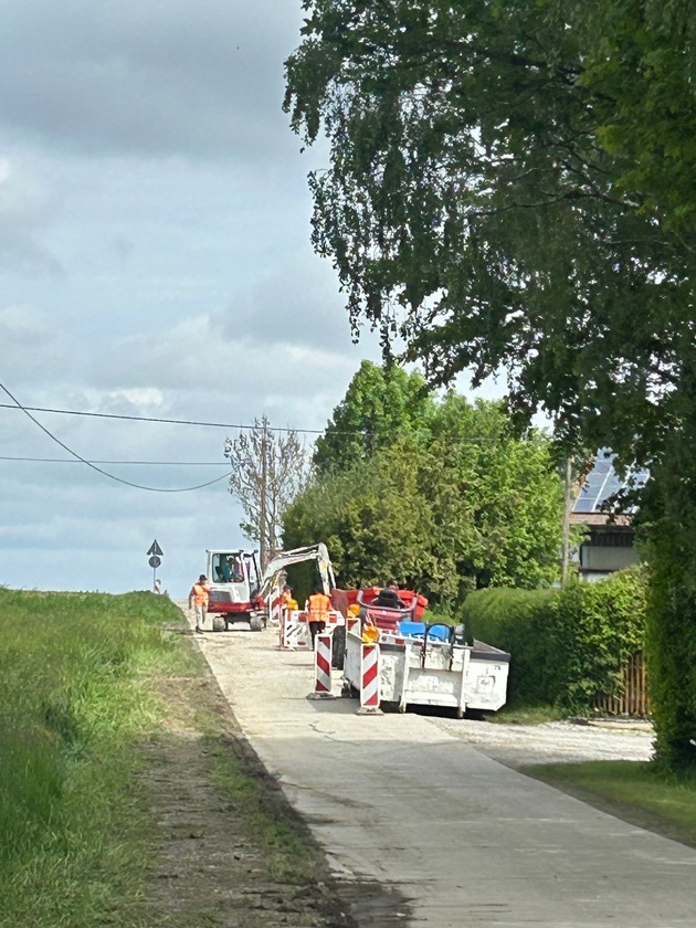 Telekom startet Glasfaserausbau in Walpertskirchen mit den Ortsteilen Kolbing, Kuglern, Neufahrn, Ringelsdorf, Wattendorf, Blumthal, Deuting, Oberhof und Radlding