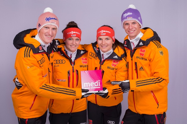 medi setzt auf Kontinuität im Sport-Sponsoring / Skisport: medi verlängert Vertrag mit dem Deutschen Skiverband