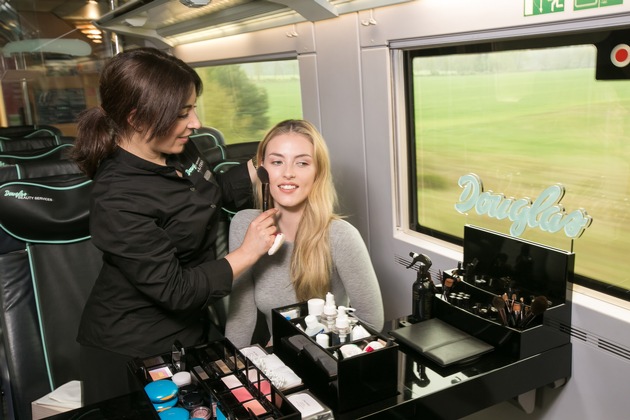 Schöner reisen im Douglas Beauty-ICE / Deutsche Bahn und Douglas bieten neuen Beauty-Service im ICE
