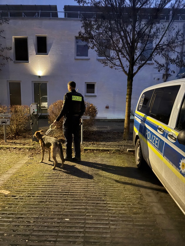 Bundespolizeidirektion München: Scheuer Vierbeiner am S-Bahnhaltepunkt gesichert
