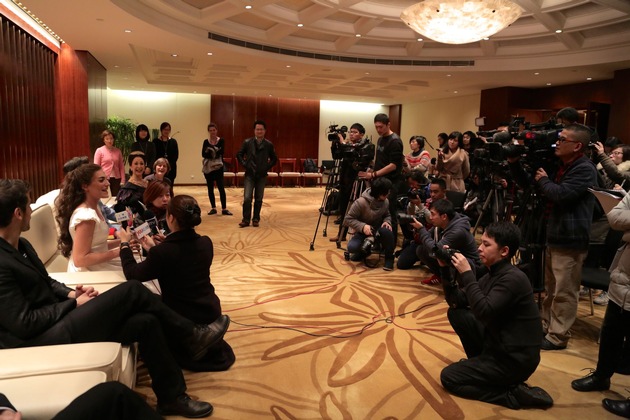 Erstmalig in China: Das Musical &quot;ELISABETH - Die wahre Geschichte der Sissi&quot;; Heute erste Vorstellung im Shanghai Culture Square Theatre