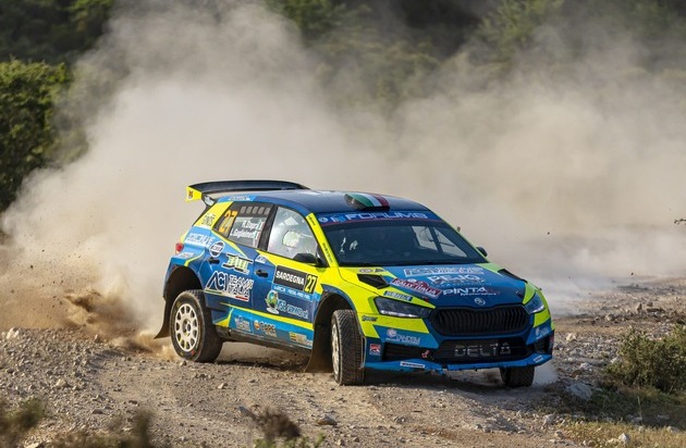 Skoda Auto Deutschland GmbH: Akropolis-Rallye Griechenland: Škoda Fabia RS Rally2-Piloten auf der Jagd nach weiteren WRC2-Punkten