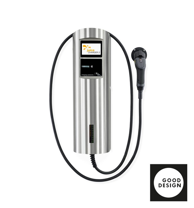 Press release: Juice Charger 2 honoured with the international Good Design Award