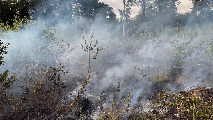 FW-EN: Waldbrand kann unter Kontrolle gebracht werden
