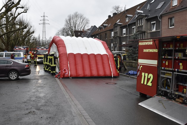 FW-DO: 31.01.2018 - ABC-Einsatz in Obereving
Übler Geruch an Kesselwagen