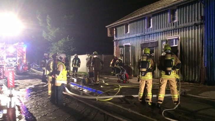 FW-Stolberg: Einsatzreiche Nacht für die Stolberger Feuerwehr