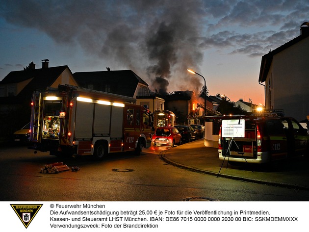 FW-M: Explosionen in Wohnhaus (Lerchenau)