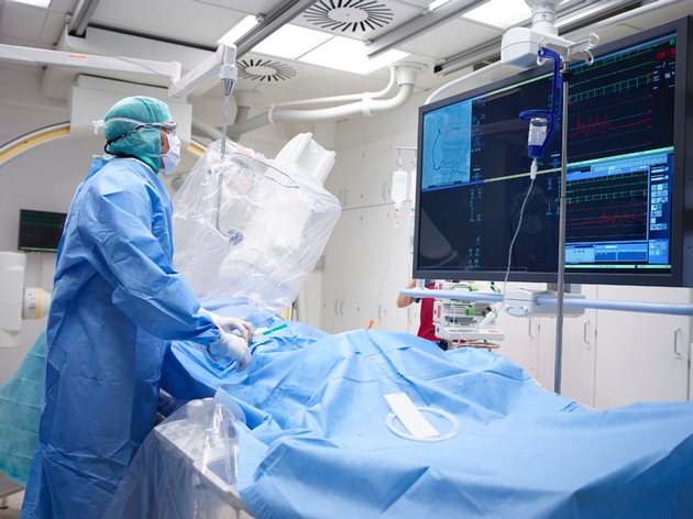 Neues Bildmaterial zum Katheterlabor in Krankenhäusern