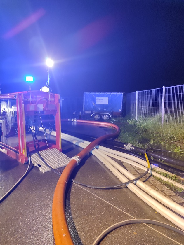FW Stockach: Unwettereinsatz in Moos