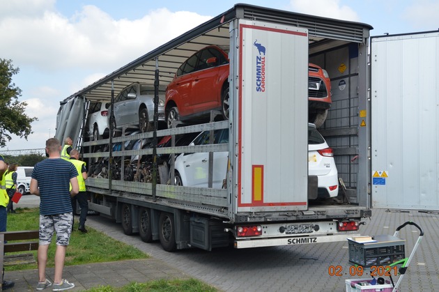 POL-OS: &quot;Sie fahren keinen Meter weiter&quot; - illegaler Abfalltransport an der deutsch-niederländischen gestoppt