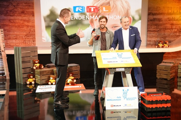 RTL-Spendenmarathon: Einhell hilft Kindern, die an Krebs erkrankt sind