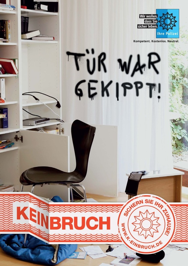 POL-SE: Kreis Segeberg/Bad Segeberg: Einladung an Bürger und Bürgerinnen und Medienvertreter zur großen Einbruchschutzveranstaltung im Segeberger Rathaus kommenden Dienstag, den 27.Oktober