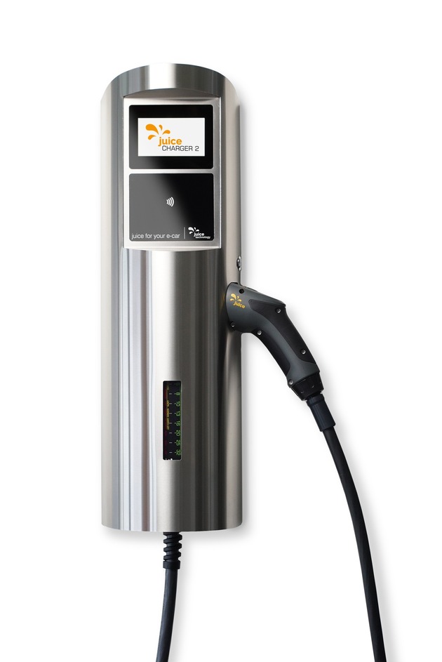 Juice Technology integrates juice press into electric car charging stations
