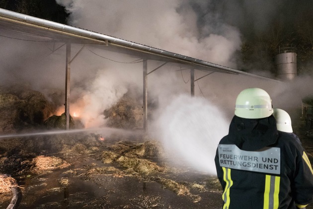 FW-BO: Scheunenbrand in Stiepel - 2. Update