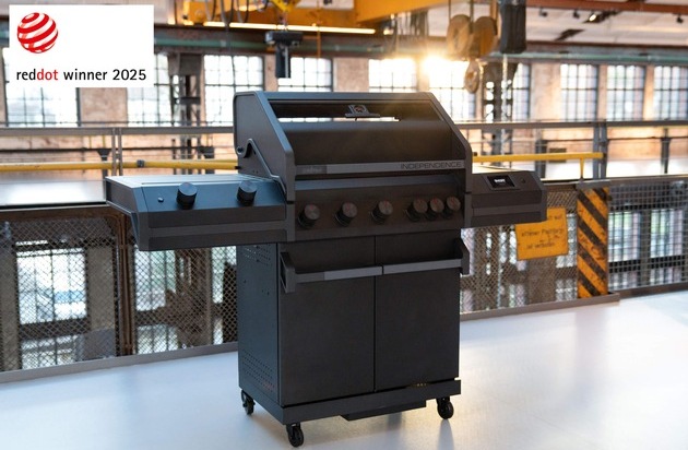 Red Dot Design Award für Grillfürst: Der Independence setzt Design-Maßstäbe