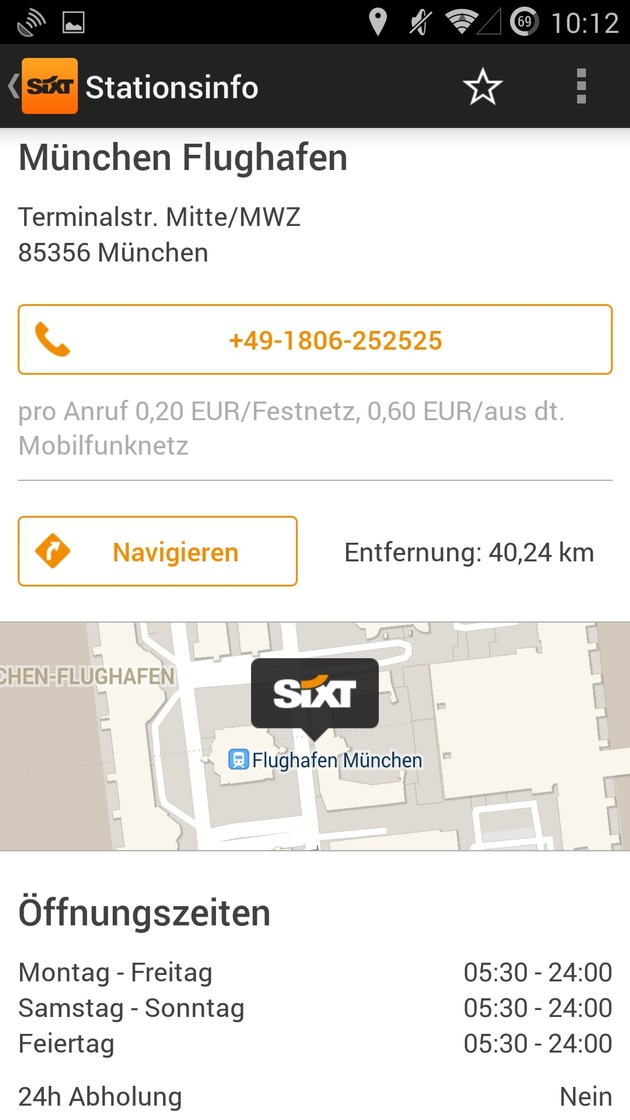 Bessere Performance, frisches Design: Die neue Android App von Sixt / Sixt ist nun auf allen großen Plattformen - iPhone, iPad, Android - mit einheitlichem Look und Features präsent (FOTO)