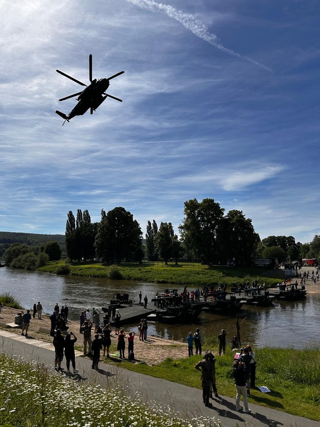 Tag der Bundeswehr 2026: Unterst&uuml;tzungsbereich zieht positive Bilanz in H&ouml;xter und Wei&szlig;enfels