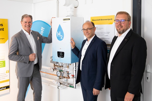 Heizen mit 100 % Wasserstoff: Remeha ist Teil des ersten Projektes in Deutschland