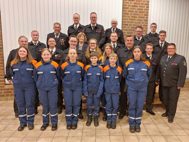 FW Sonsbeck: Jahreshauptversammlung 2024 der Feuerwehr Sonsbeck