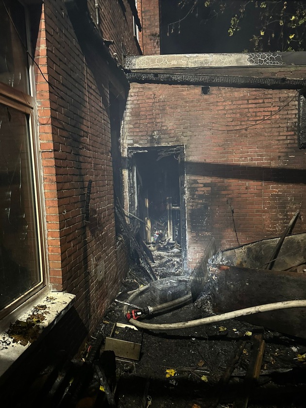 FW-LK Leer: Gebäude auf Borkum bei Feuer schwer beschädigt