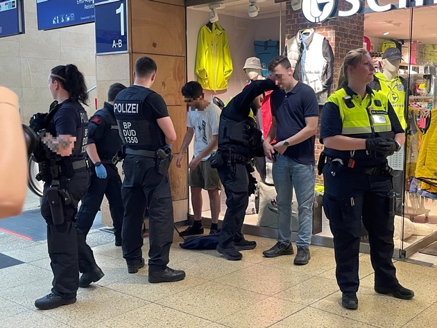 BPOLD-H: Bundespolizeidirektion Hannover beteiligt sich am bundesweiten Schwerpunkteinsatz an den Hauptbahnhöfen Hamburg, Bremen und Hannover- Bilanz zum Einsatz