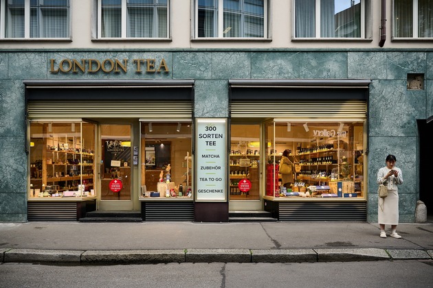 Ältestes Teehandelshaus der Schweiz eröffnet Geschäft im Herzen von Zürich