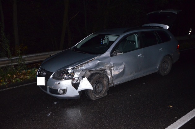 FW-Stolberg: Verkehrsunfall mit einem Leichtverletzten auf der Aachener Straße (Landesstraße 220)