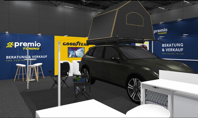 Premio Tuning hat den Dreh raus: Hingucker und kompetente Beratung auf der Essen Motor Show