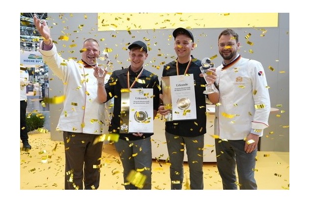 Deutschlands beste Bäcker: Sebastian Brücklmaier und Yannick Dittmar gewinnen die Deutsche Meisterschaft