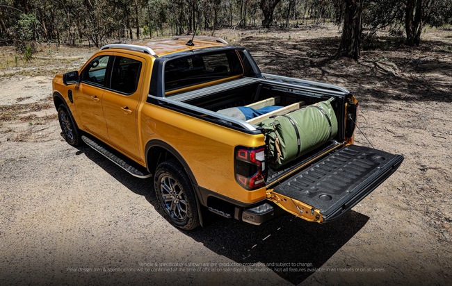 Ford-Werke GmbH: "Warum haben das nicht alle Pick-ups?" Neuer Ford Ranger bietet innovative und praktische Funktionen