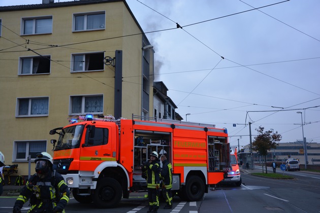 FW-MH: Wohnungsbrand in Mülheim Broich