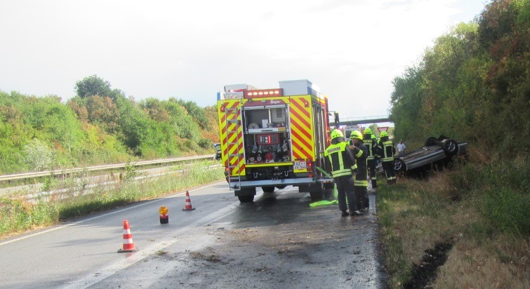 POL-VDMZ: Zu schnell auf regennasser Fahrbahn unterwegs - Verkehrsunfälle mit insgesamt drei Verletzten