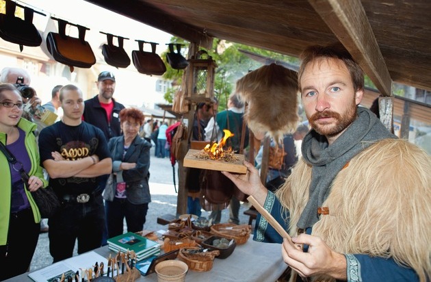 Museum Aargau: Grosser Mittelaltermarkt im Schlosshof zu Lenzburg