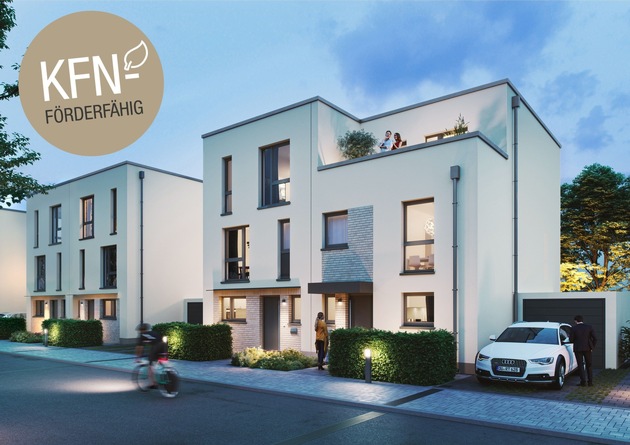 Richtfest f&uuml;r die letzten H&auml;user der DORNIEDEN Gruppe &bdquo;Am Alten Angerbach&ldquo;