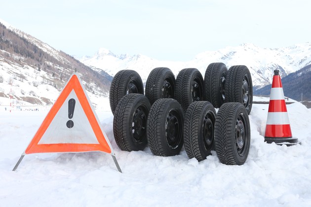 Test TCS de pneus d&#039;hiver 2014 - les meilleurs sont très performants