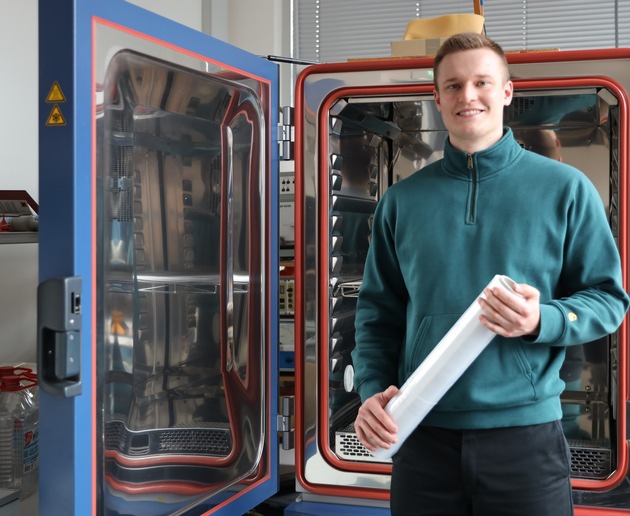 Logistikstudent spricht in digitalem Expert:innentalk vor rund 1.600 Teilnehmenden über Ladungssicherung
