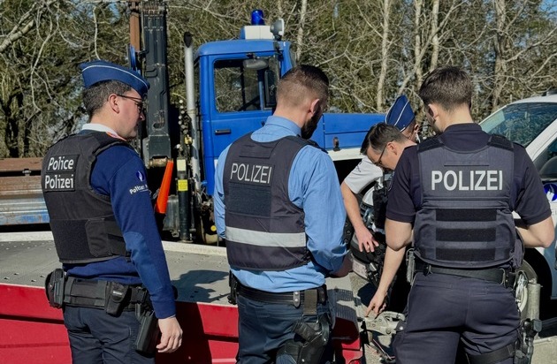 POL-EU: Grenzüberschreitende Polizeikontrollen - Mehrere Verstöße festgestellt