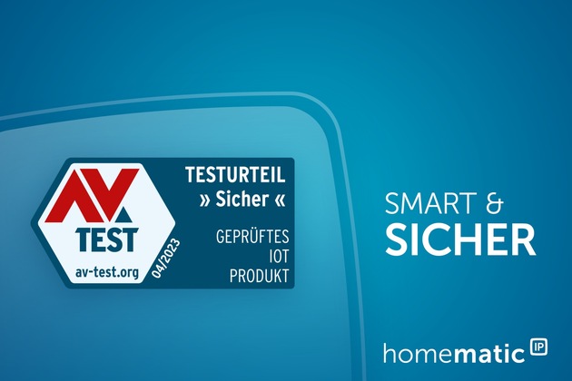 Einfach sicher: AV-Test zertifiziert Homematic IP zum siebten Mal in Folge