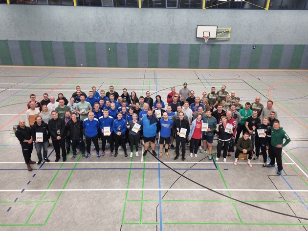 POL-NB: 7. Behördencup Volleyball des Polizeipräsidiums Neubrandenburg