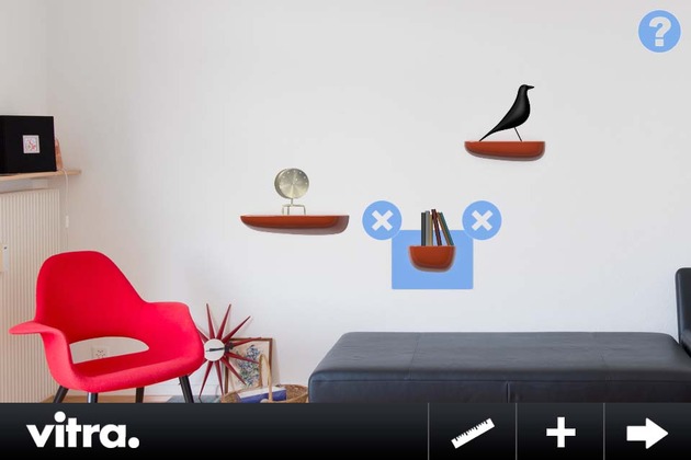 Agencement mural avec la nouvelle application Vitra (IMAGE)