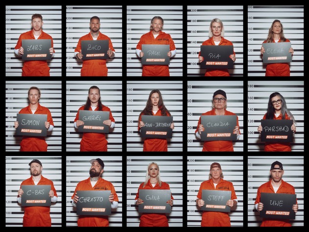 Viel Orange, Action und Strategie: Die Adventure-Reality-Show &quot;Most Wanted&quot; startet auf Joyn