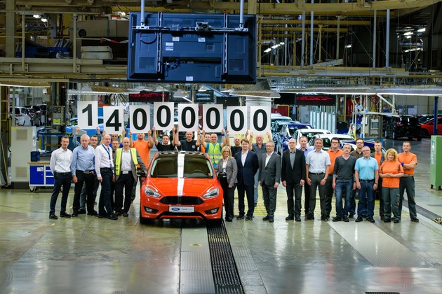 14 Millionen Ford-Modelle ab Werk: Ford in Saarlouis begeht Produktionsjubiläum