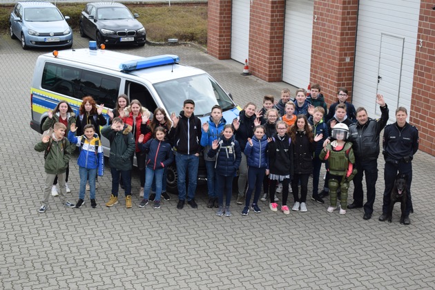 POL-NI: Nienburg- Zukunftstag bei der Polizei