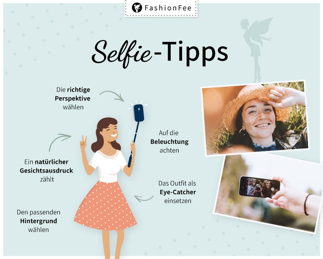 In Szene gesetzt: Selfie-Tipps für farbenfrohe Frühlings-Outfits