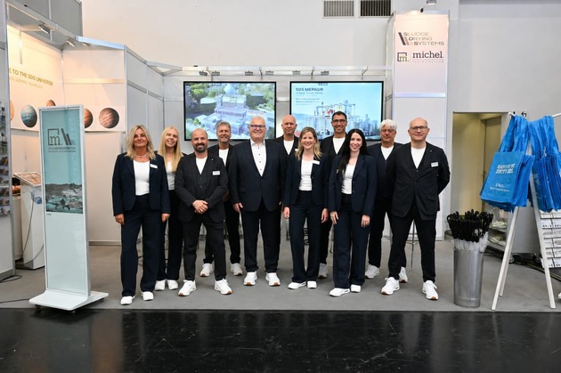 IFAT 2026: Großes internationales Interesse an den SDS-Schlammtrocknungssystemen - Danke für Ihren Besuch