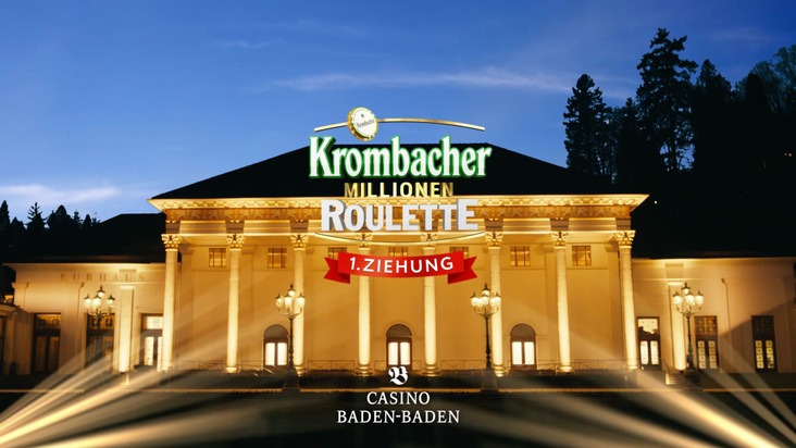 Das Krombacher Millionen Roulette / Spannung pur bei der ersten Ziehung aus dem Casino Baden-Baden
