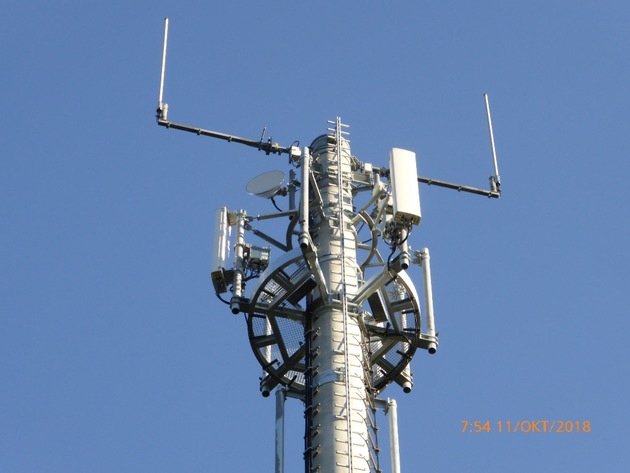 Vodafone nimmt erste LTE-Station auf Behörden-Funkturm in Betrieb