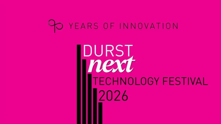 Durst Group: Durst Group feiert 90 Jahre Innovation mit dem Durst NEXT Technology Festival in Brixen
