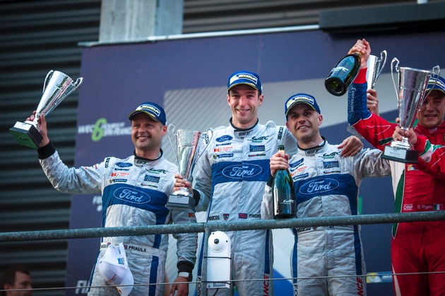 Erster Podestplatz im zweiten WM-Lauf: Ford Chip Ganassi Racing erobert in Spa-Francorchamps Rang zwei