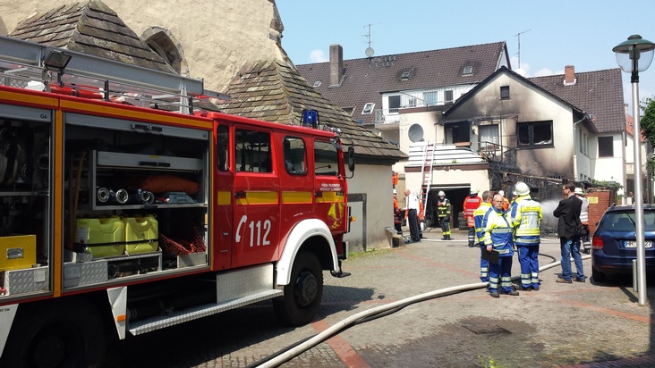 POL-HM: Brand in der Innenstadt / hoher Sachschaden entstanden